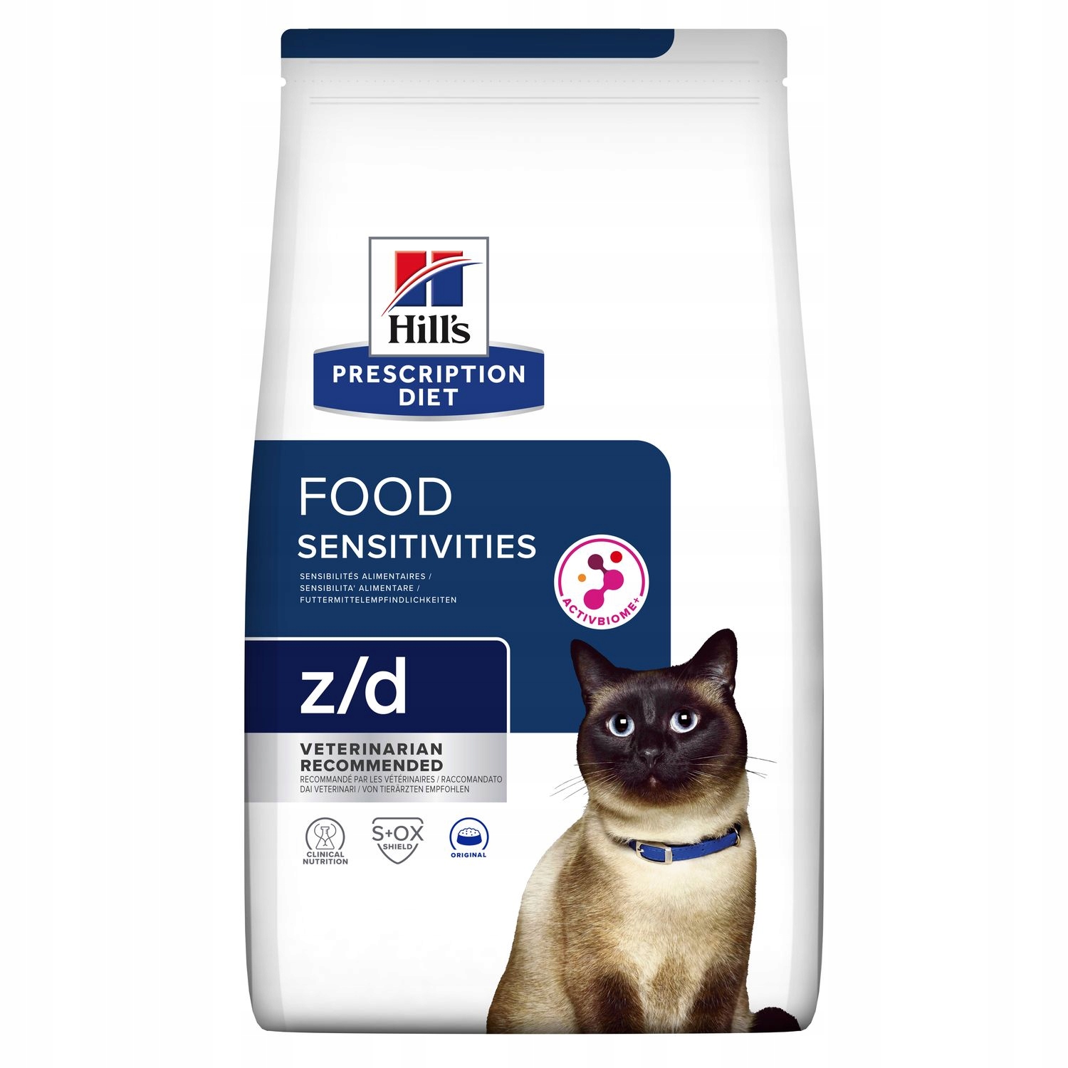 Hill's Cat Z/d Food Sensitivities 1,5 kg Karma dla kota