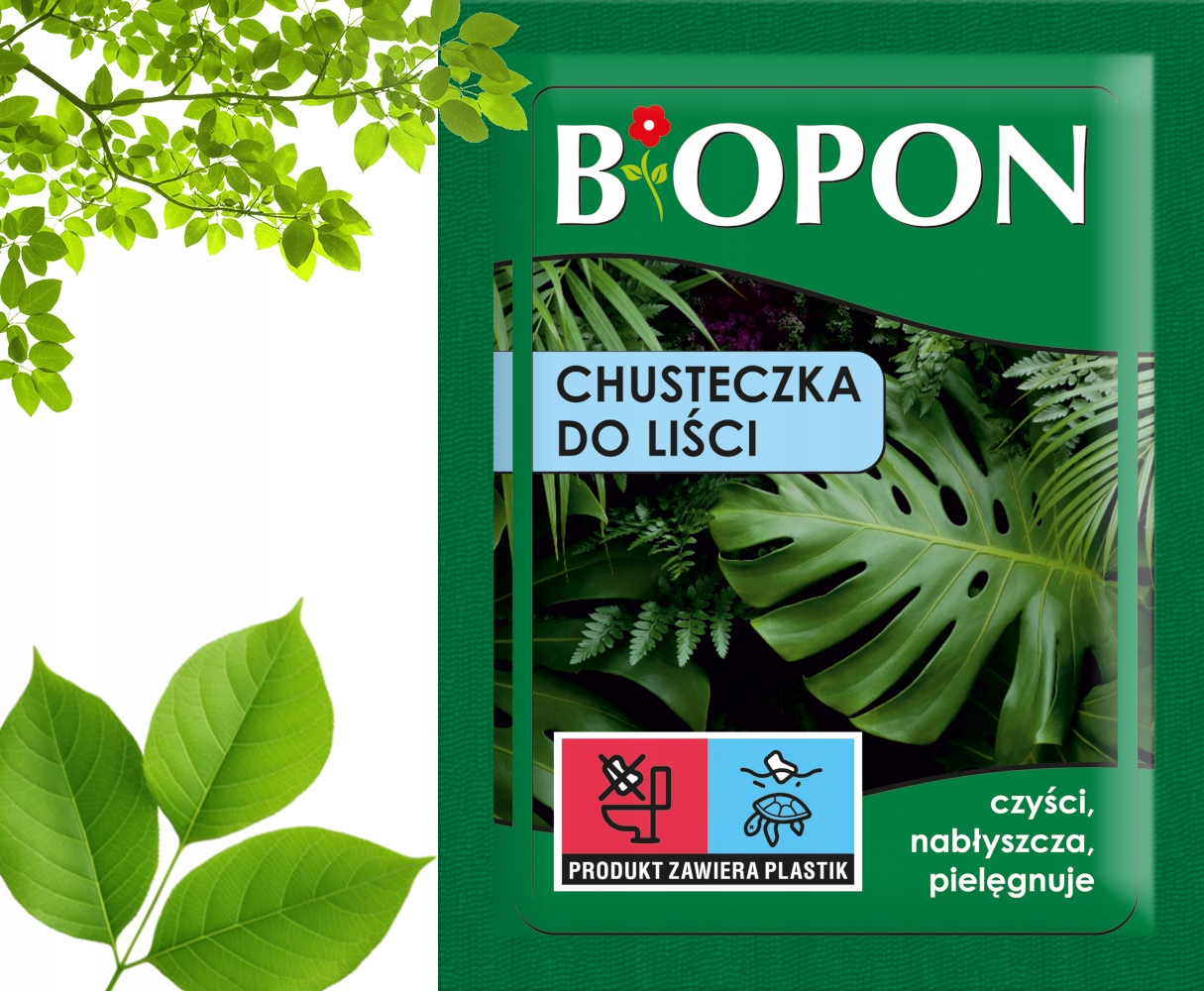 BIOPON Chusteczka do liści 1 szt. — 7