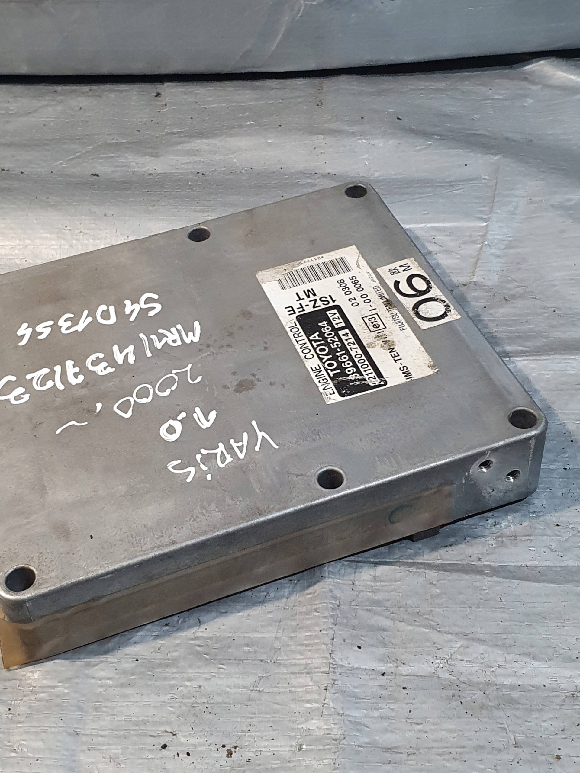 computer Motore 89661-52064 TOYOTA YARIS e 00r. 1.0B