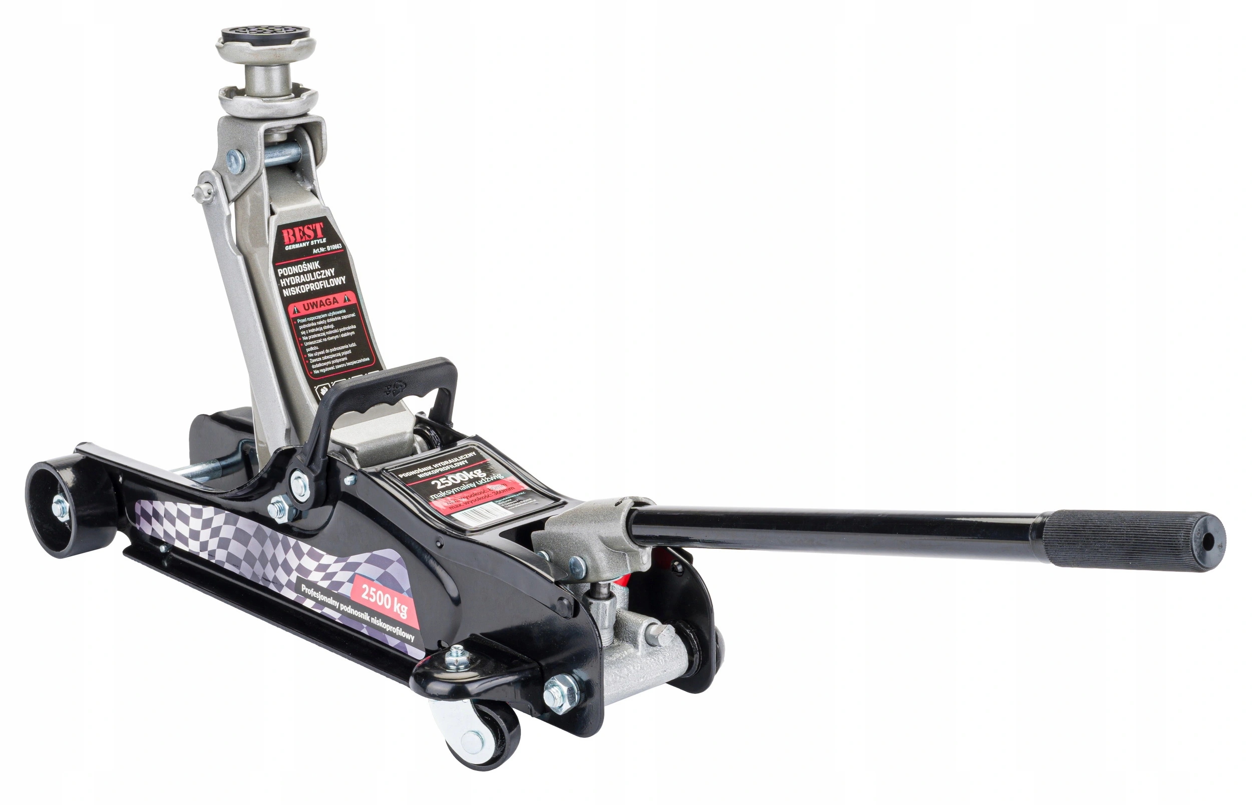 PODNOŚNIK SAMOCHODOWY KOBYŁKI ŻABA LEWAREK 2,5 3T Udźwig 2500 kg