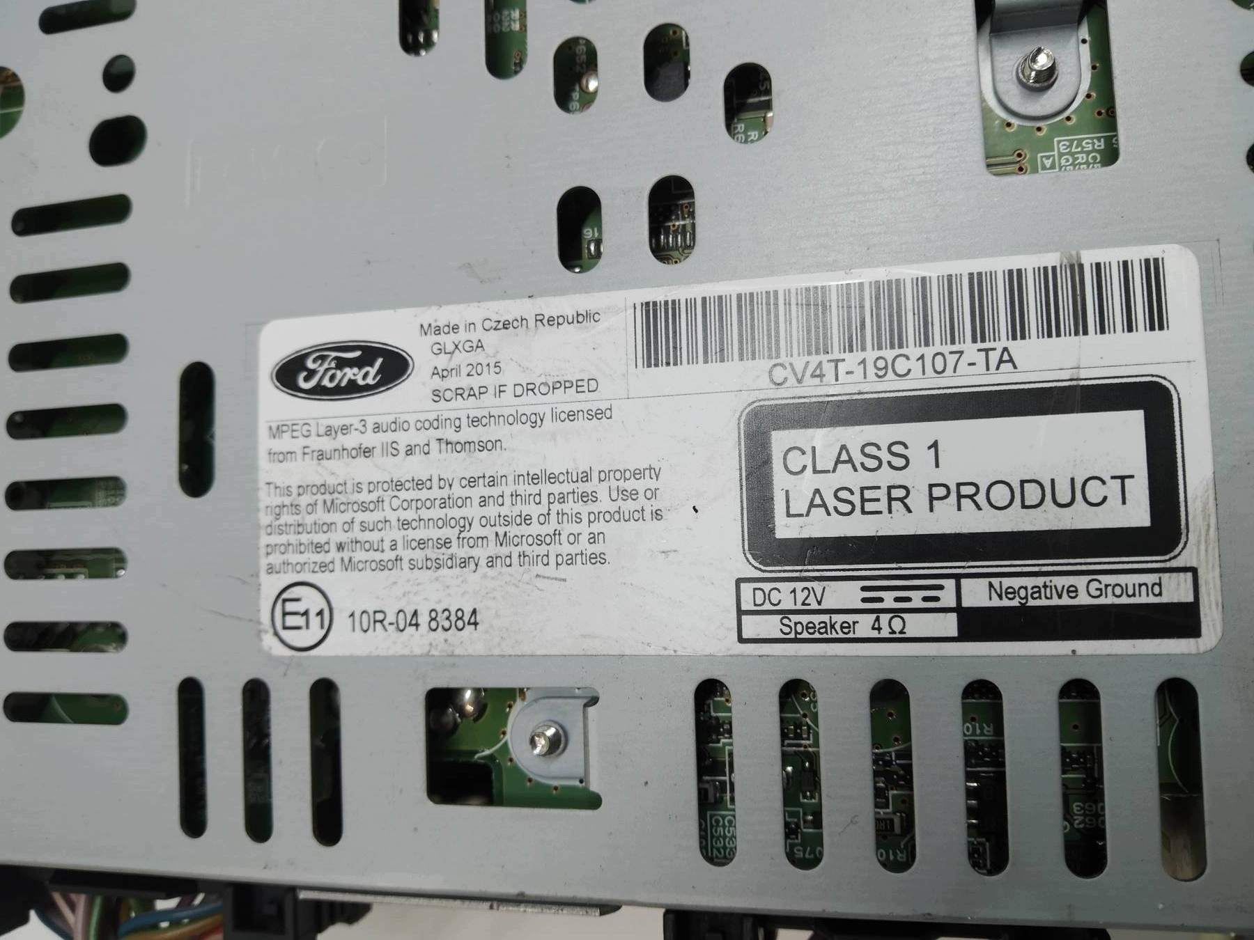 RADIO CV4T19C107TA Ford Kuga II (2012-)
