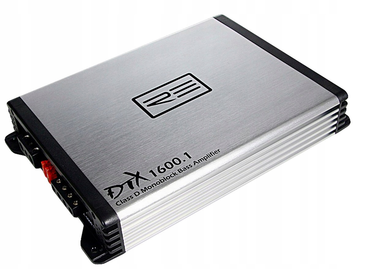 Automobilový zesilovač Re Audio Dtx 1600.1 Mono Class-D 1x800W Rms