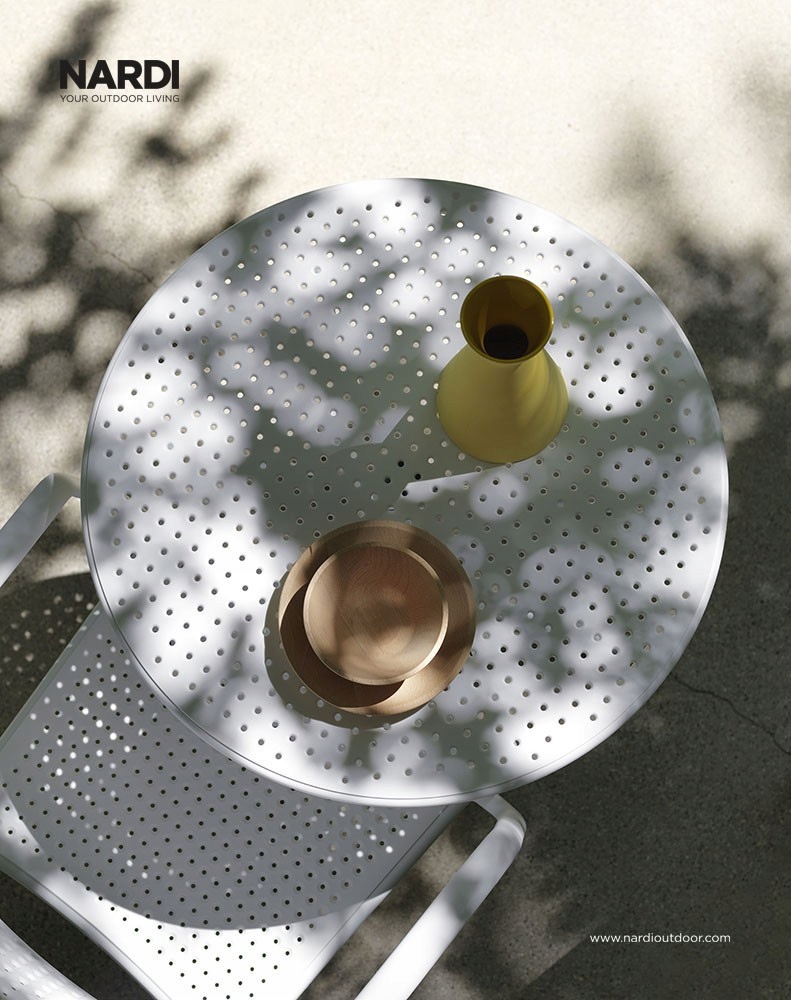 Stolik Nardi STEP - kolor rosso/czerwony EAN (GTIN) 8010352056077