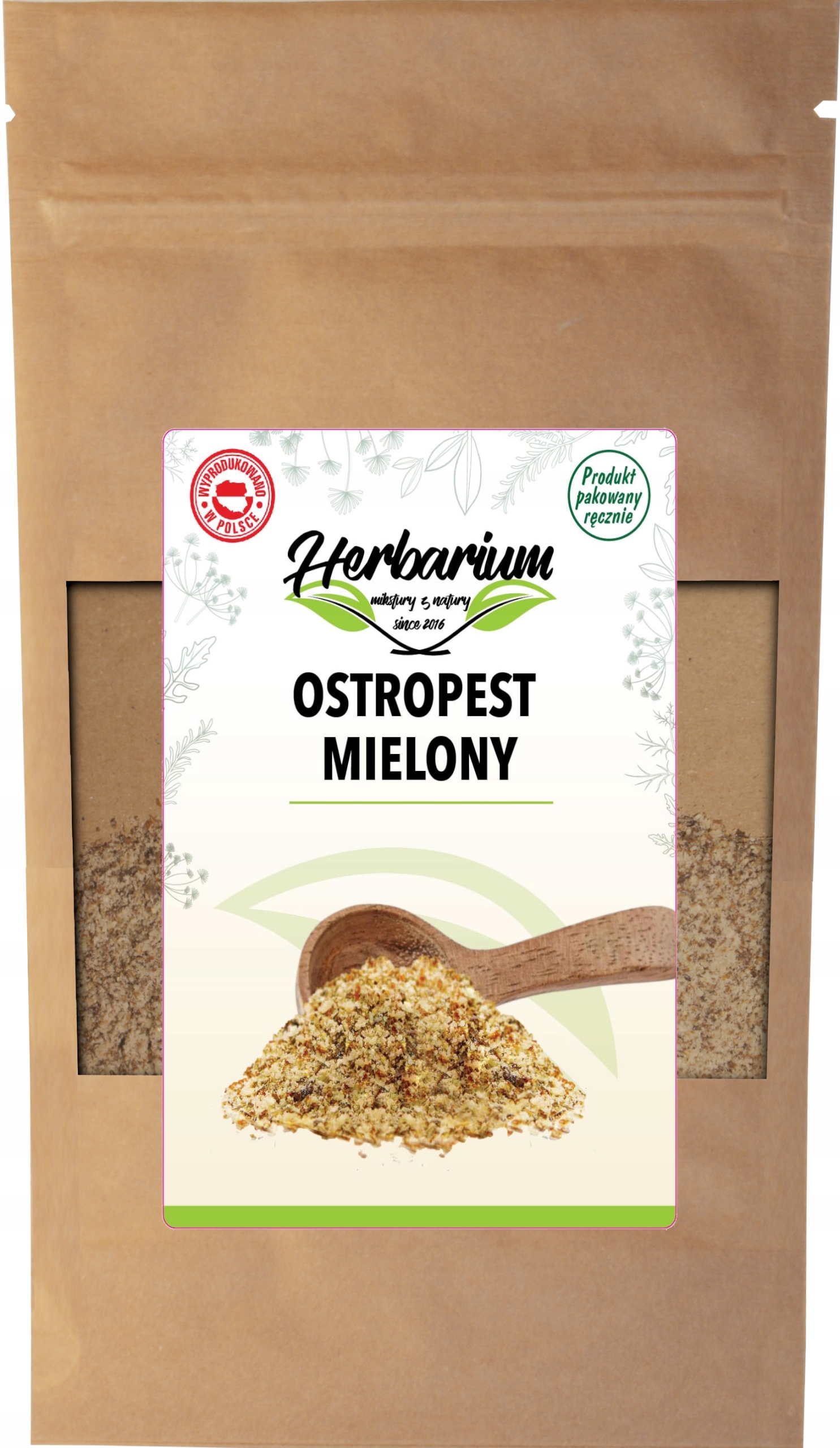 

Ostropest mielony Polski 900g bez chemii
