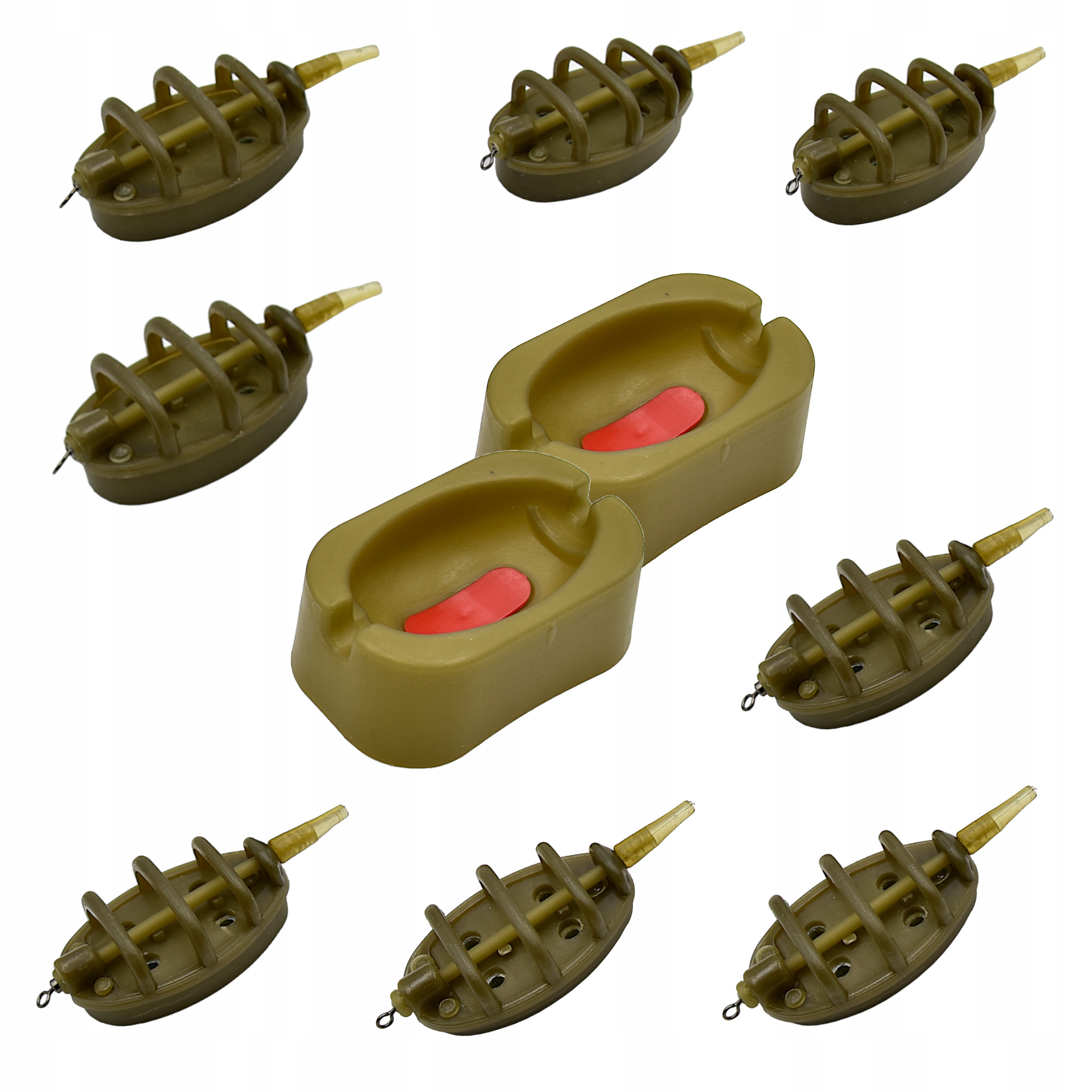 

8 x Koszyk Do metody + forma method feeder 15-60 g
