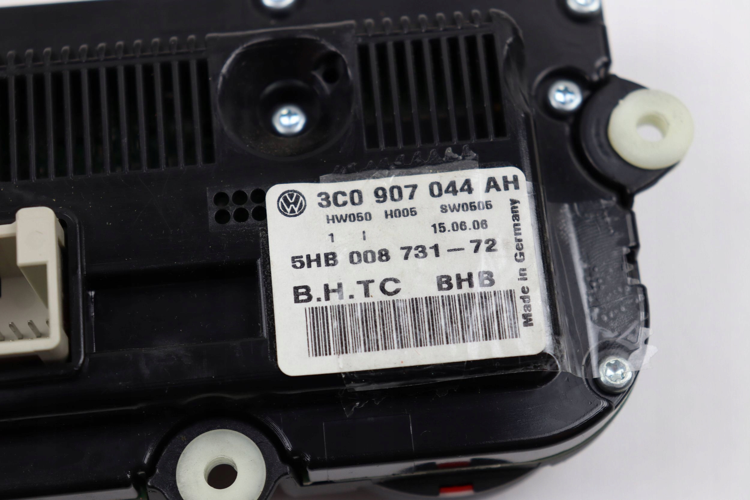 VW PASSAT B6 PANEL Bedienteil klimaanlage des lüfters 3C0907044AH