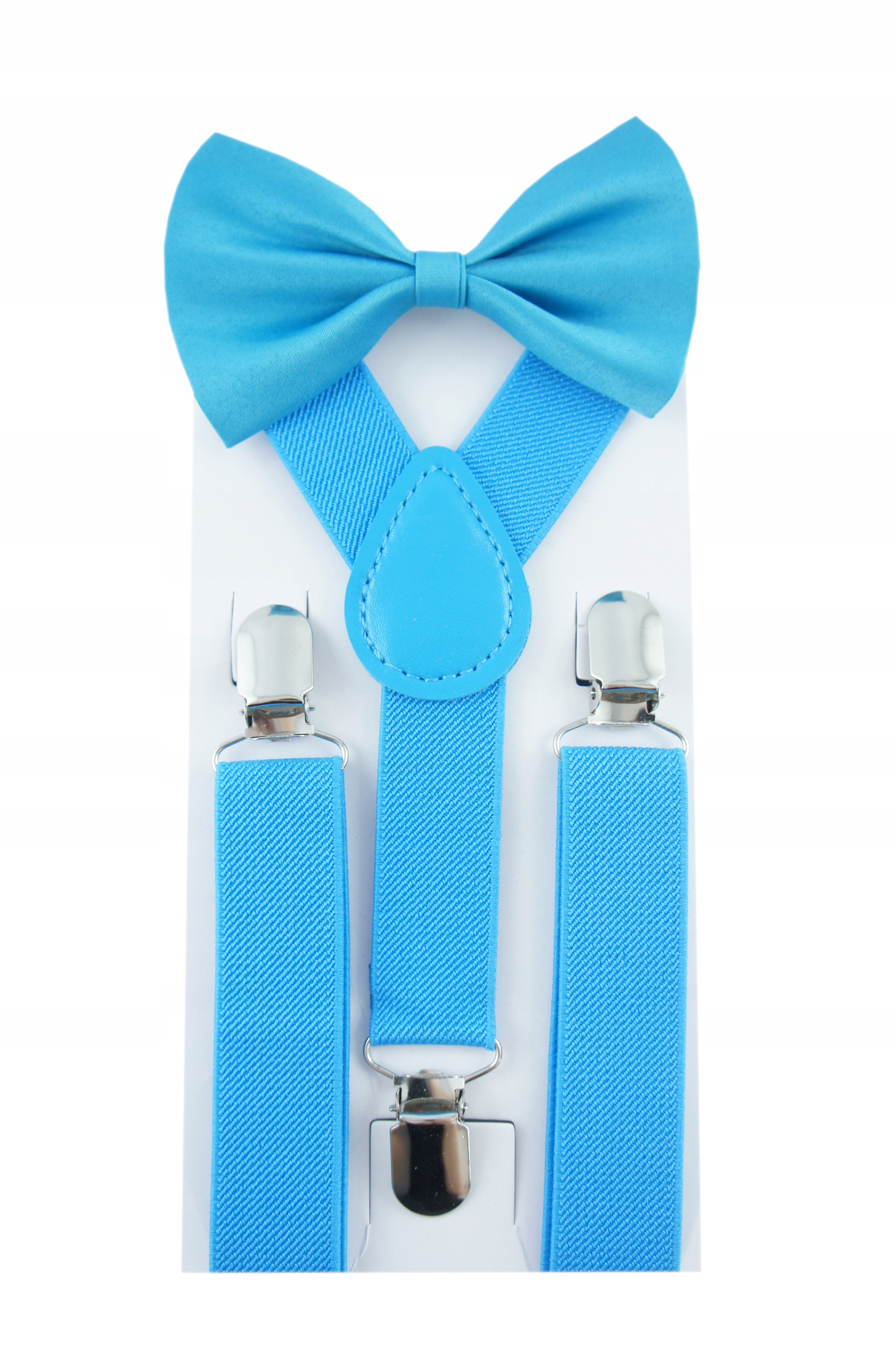 

Szelki i muszka regulowane dla chłopca na wystep