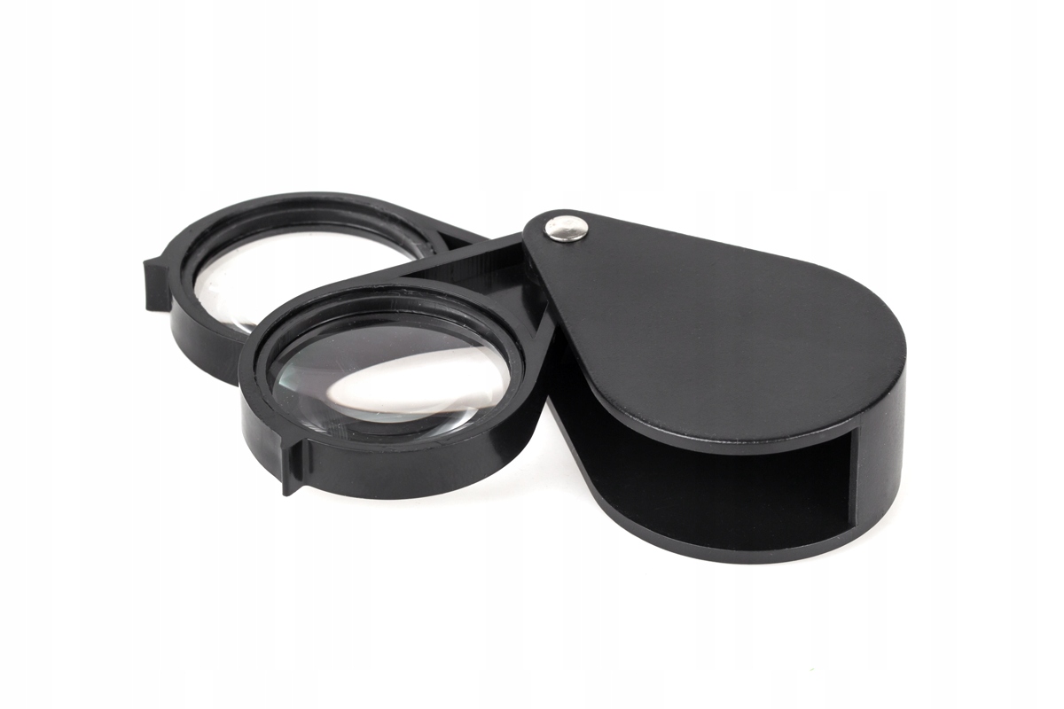 NAR0843 Lupa reczna skladana podwojna 30mm/5D+5D/