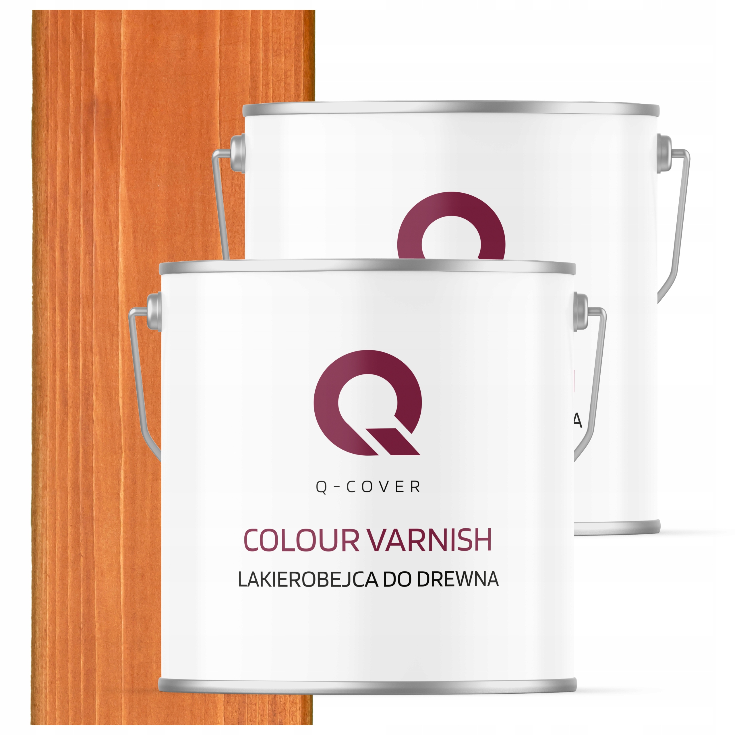 Lakierobejca na drevo, ploty, záhradný nábytok, dekoratívna, teakový satén 5L