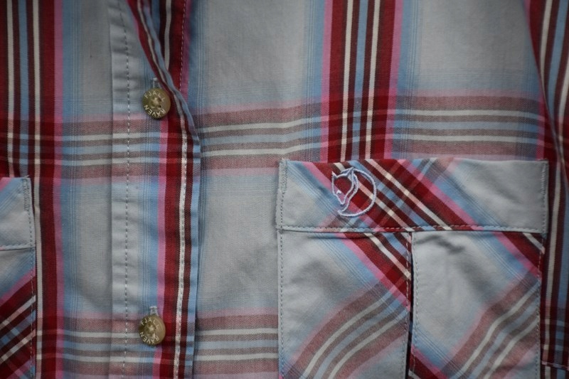 Fjallraven koszula damska, M kratka Materiał dominujący Poliester