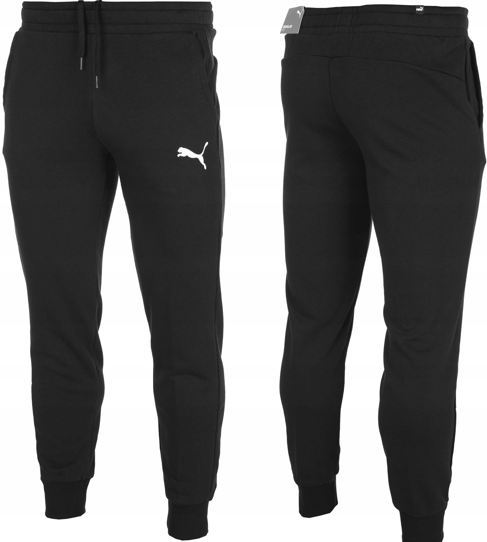 

Puma Spodnie Męskie Czarne Dresowe Bawełniane R.xl