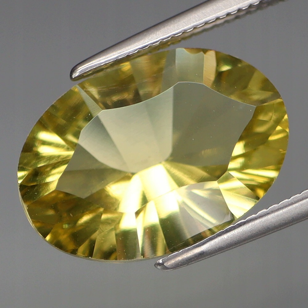 Citronový křemen přírodní 4,98 ct pro Prstýnek – video – IKW1065