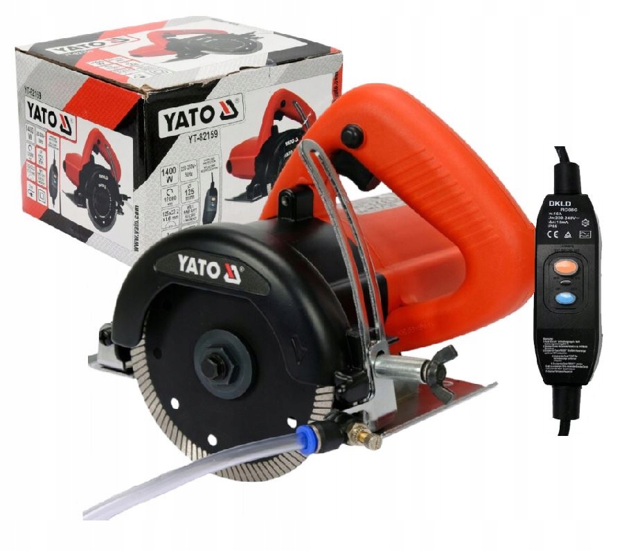 Przecinarka Do Gresu Kamienia Na Mokro/sucho 1400W 125MM Yato YT-82159