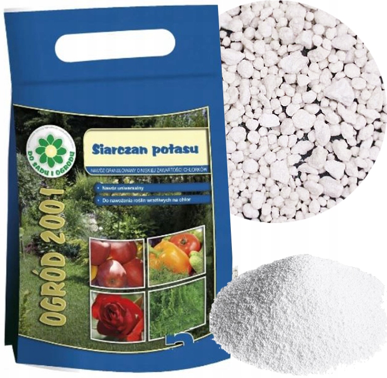 

Siarczan Potasu 2kg Granulowany Nawóz Warzywa