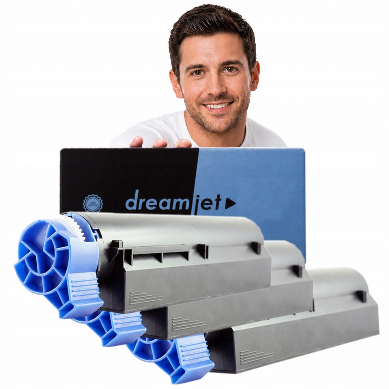 3x Toner pro Oki B412 B432 B512 MB472 MB492 MB562