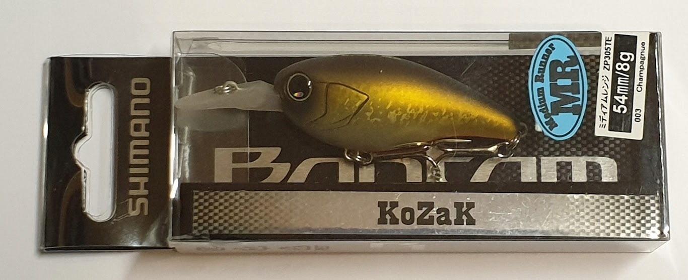 Wobler Bantam Kozak Mr 8,0g 54mm 0-1,5m 003 Champagnue