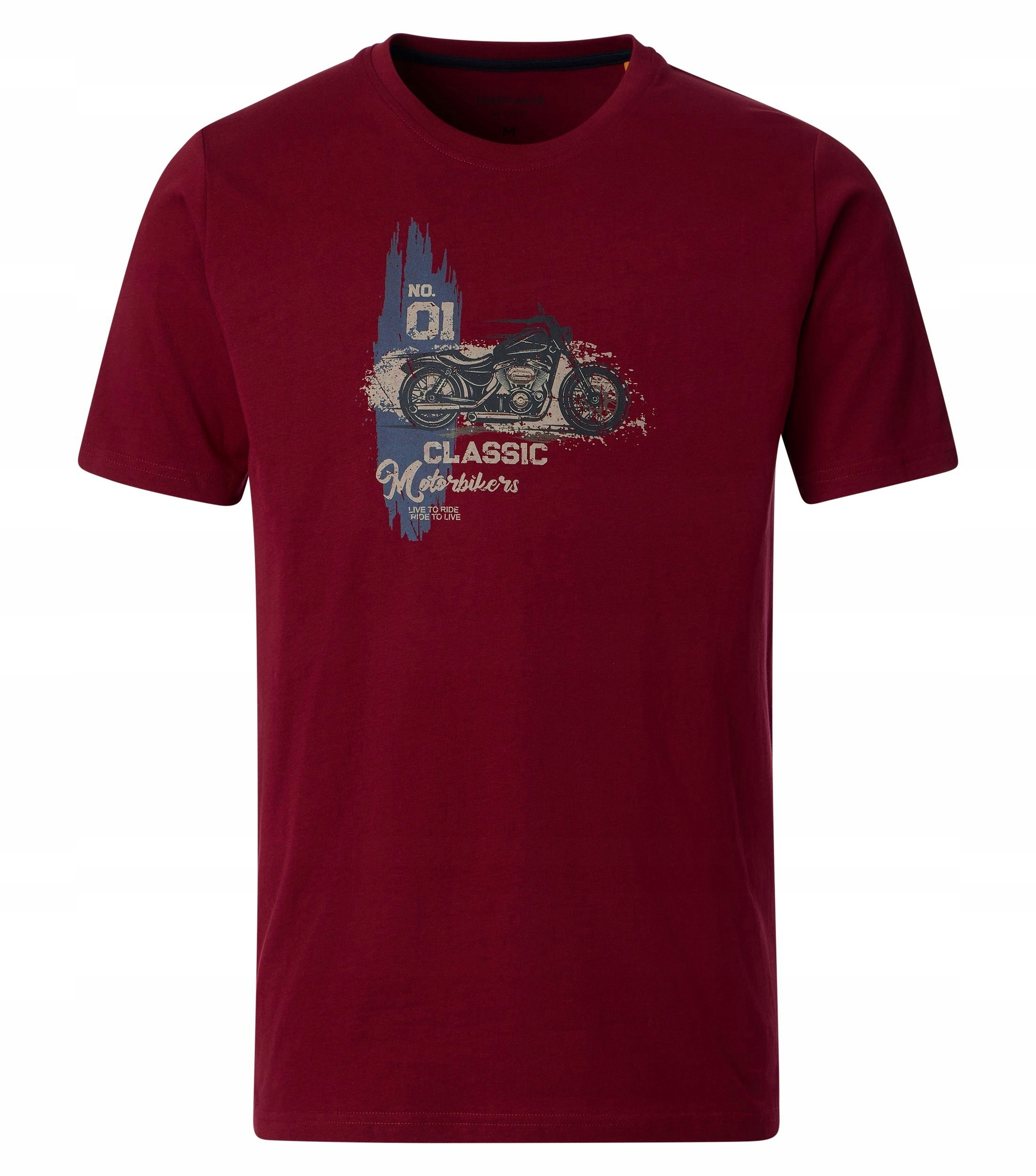 Redmond Velké Velikosti Tričko Bavlněné Tričko S Potiskem 3XL 136 cm