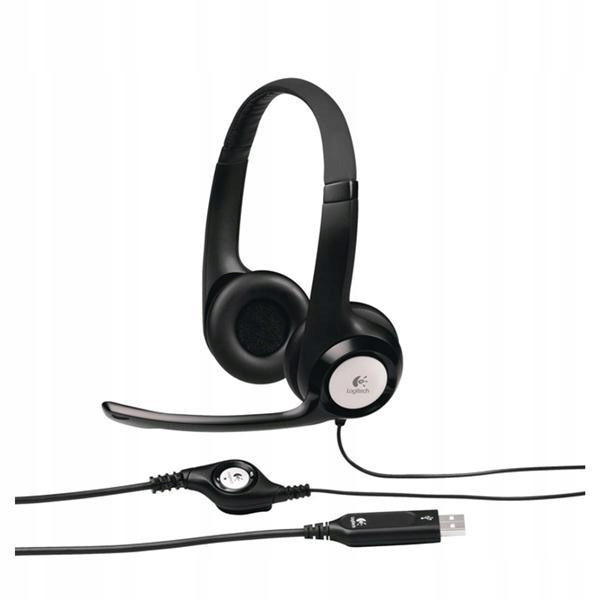Logitech kabelový Usb-a Headset H390 černá
