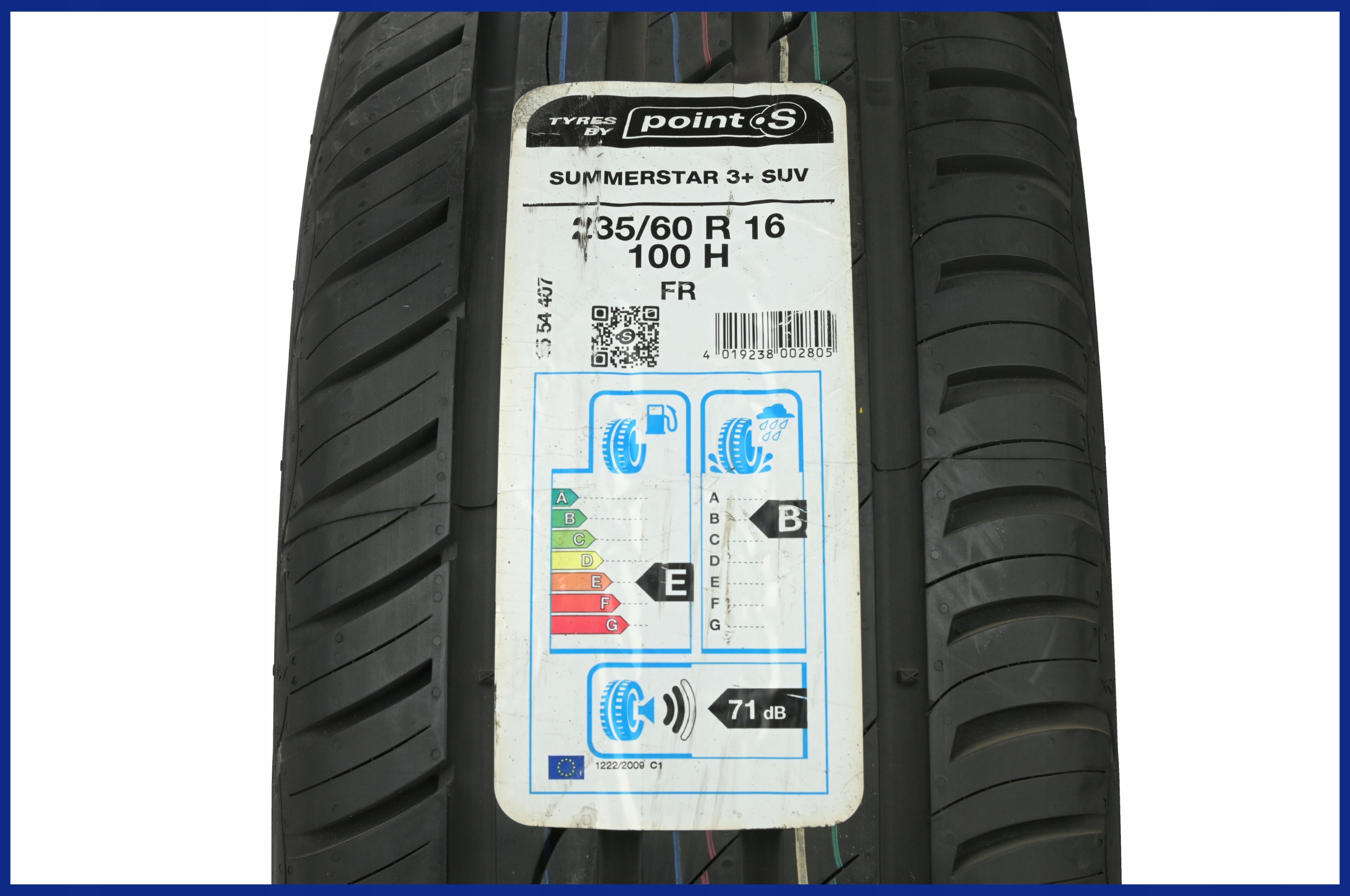 235 60R16 100H FR SummerStar 3 SUV Point S LATO Brand Point S