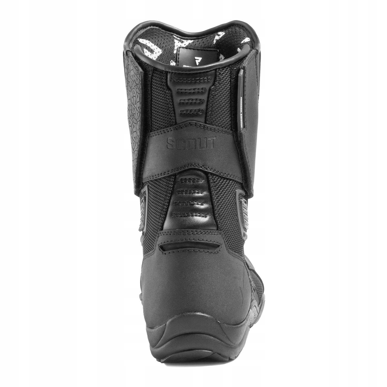 Buty turystyczne REBELHORN SCOUT AIR czarny mat 46 Numer katalogowy producenta RH-BOT-SCOUT-AIR_01F_46