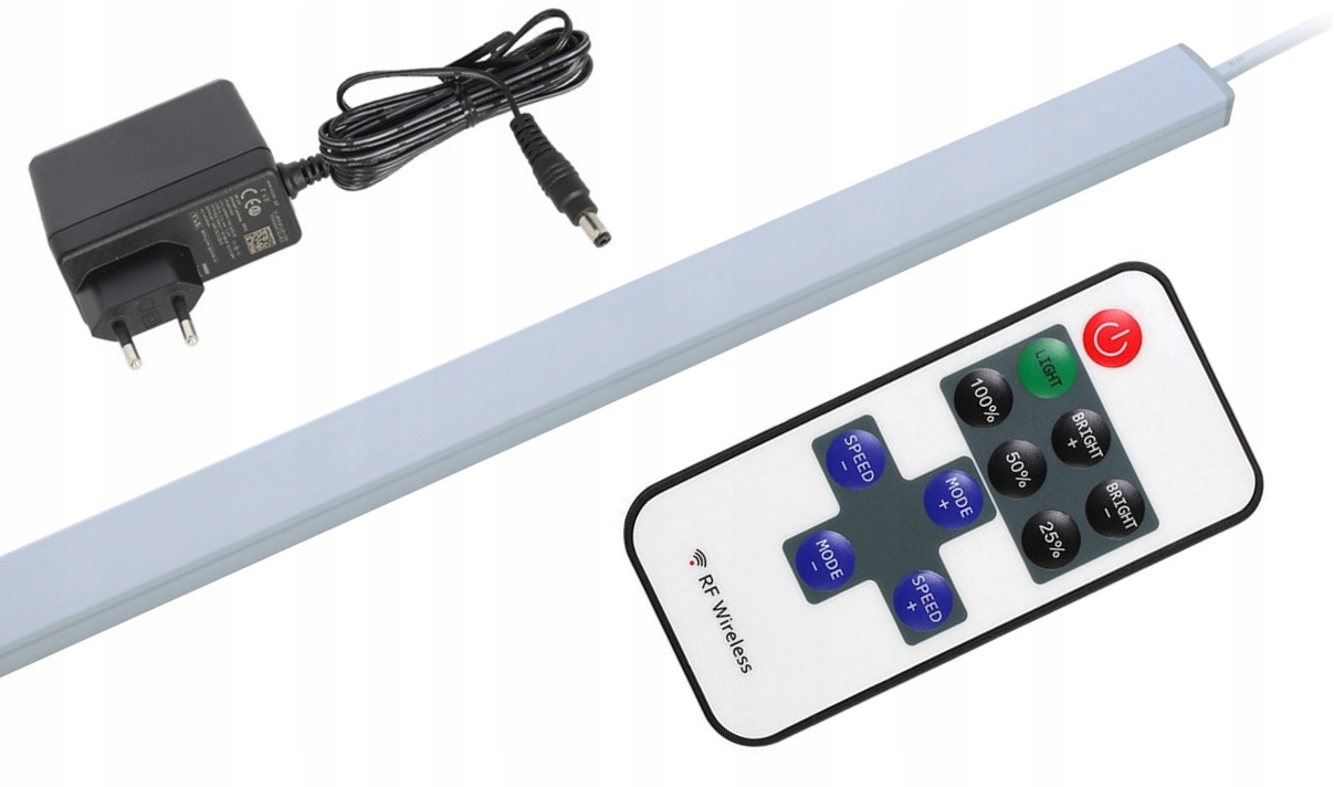 Nábytková lišta jednoduchá Led skříň 150 cm s Pilotem