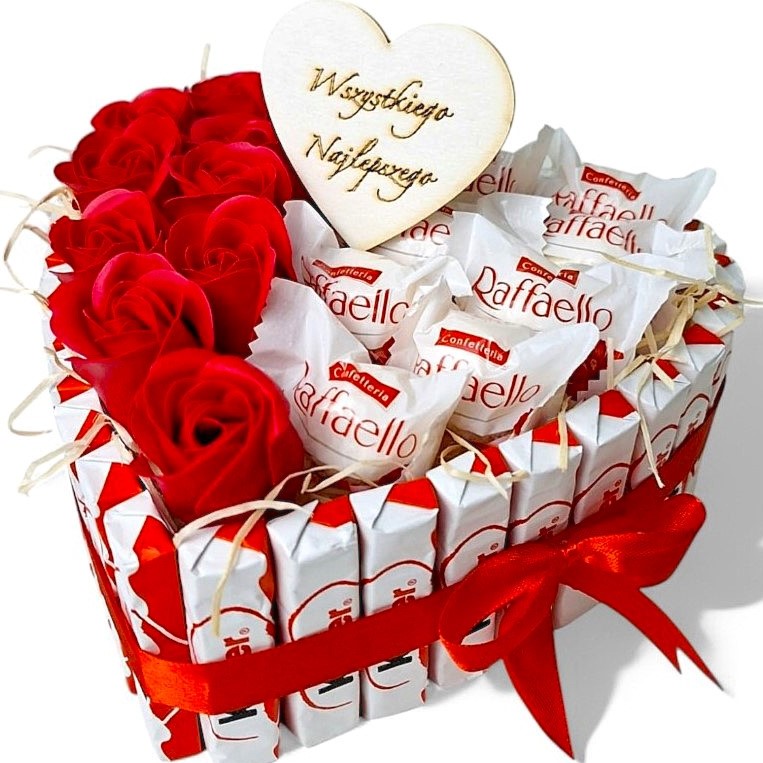 na Dzień Kobiet 18 19 20 30 40 50 urodziny Zestaw Box 20 cm