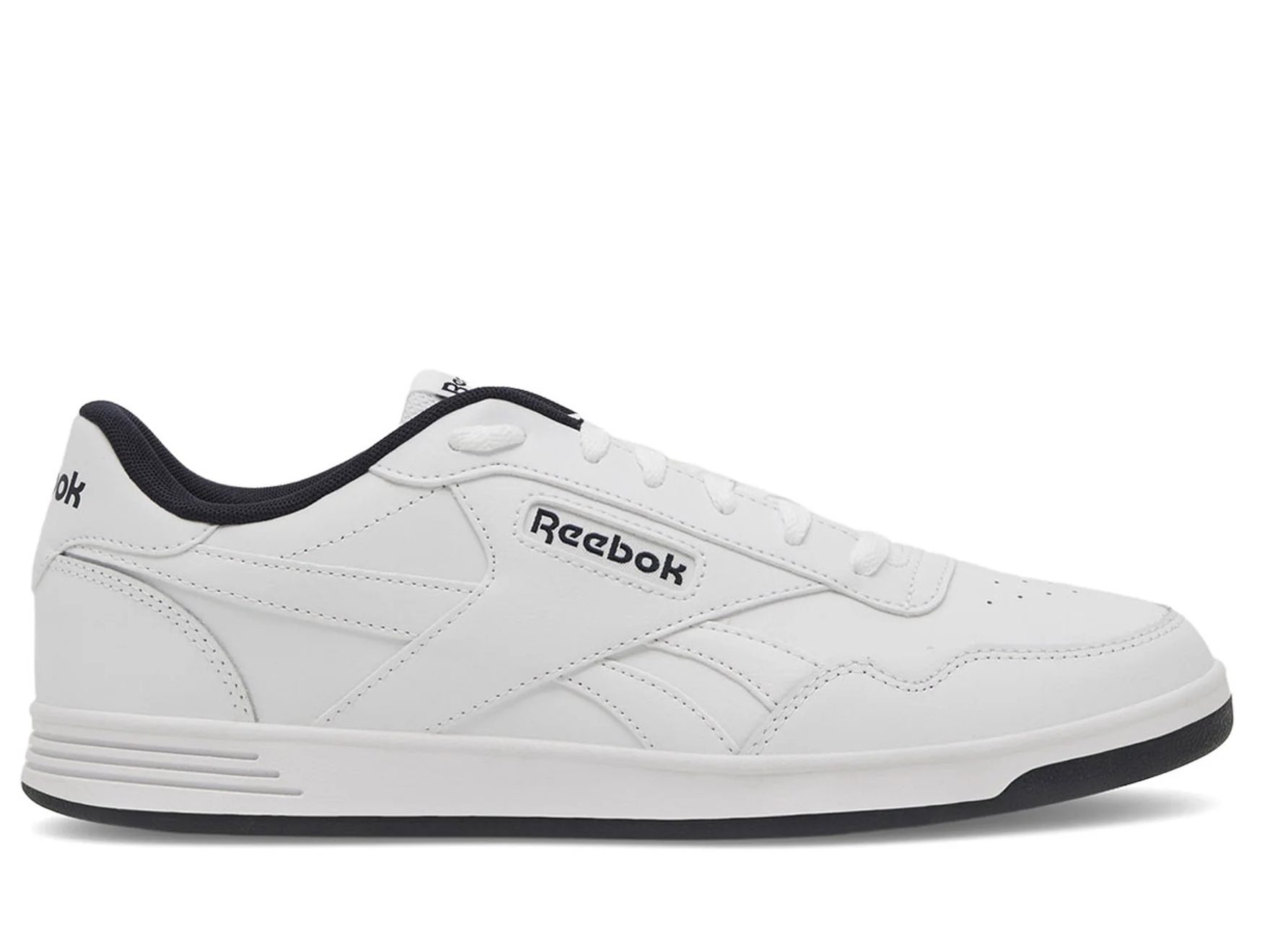 Pánské boty Reebok Court tenisky bílé 100010614 kůže 45,5