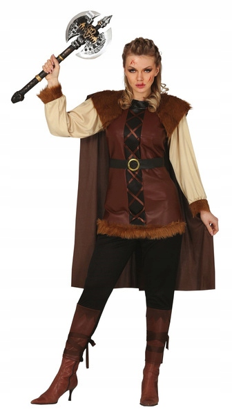 Kostým Paní Wiking Wikinga Dámský Bojovník L