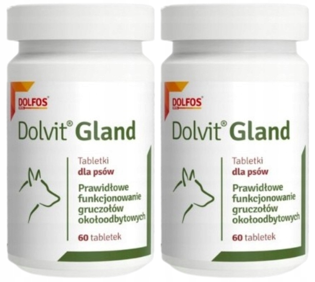 Levně Dolvit Gland perirektální žlázy tablety pro psy 2 x 60 tablet