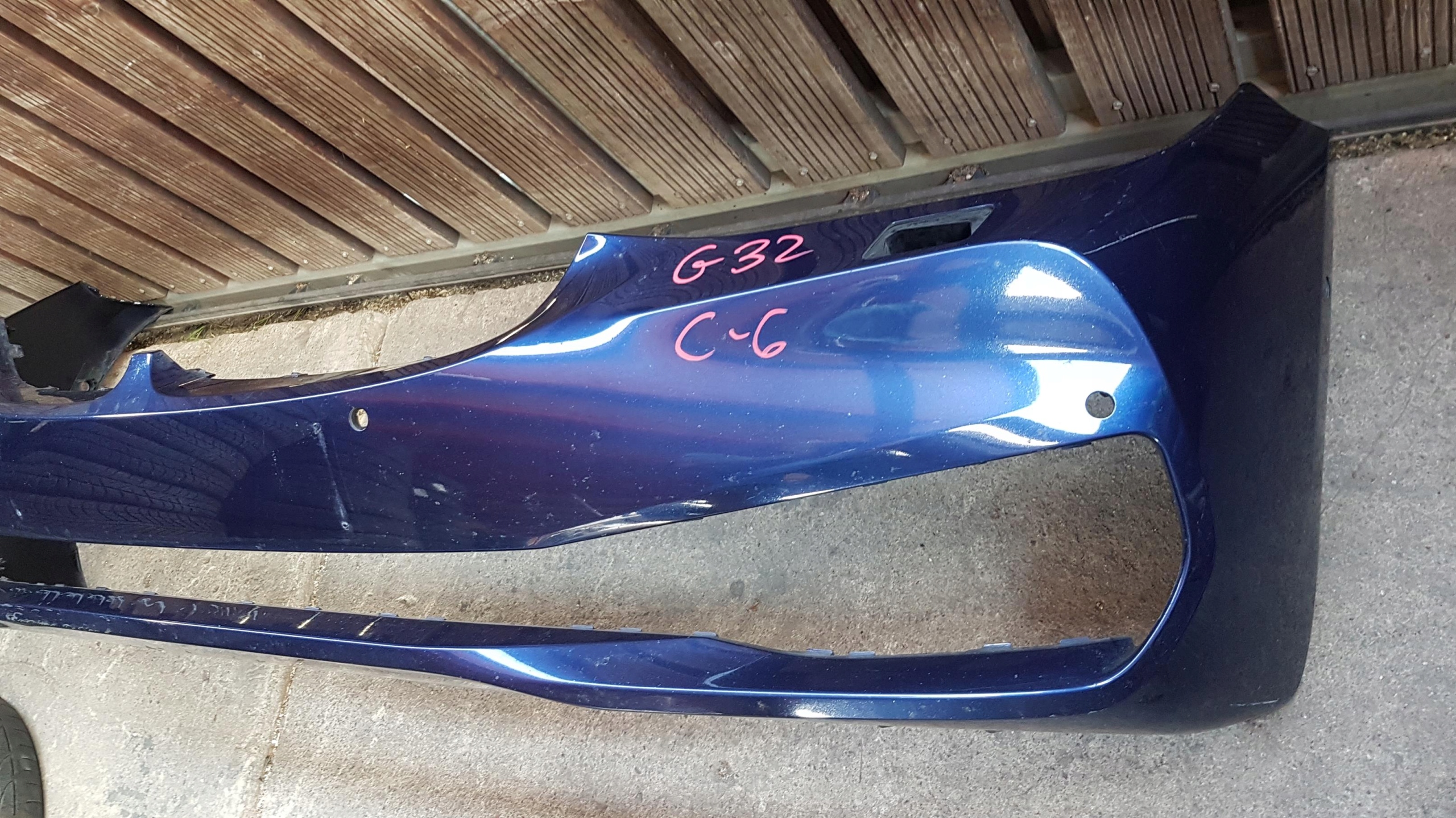 Frontstoßstange BMW SERIA 6 G32 PDC MEDITERRANBLAU