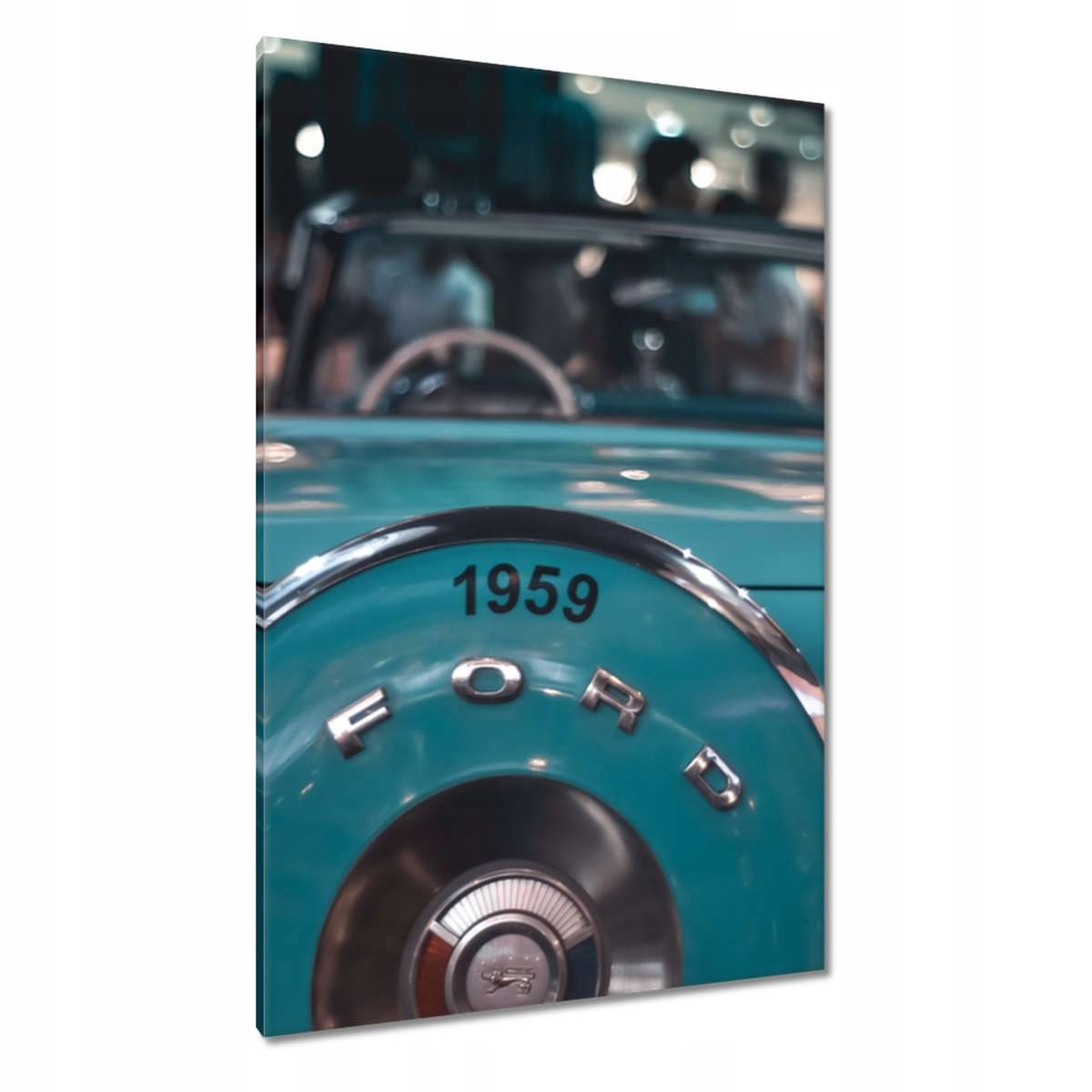 Obrazy 80x120 Zabtykové auto