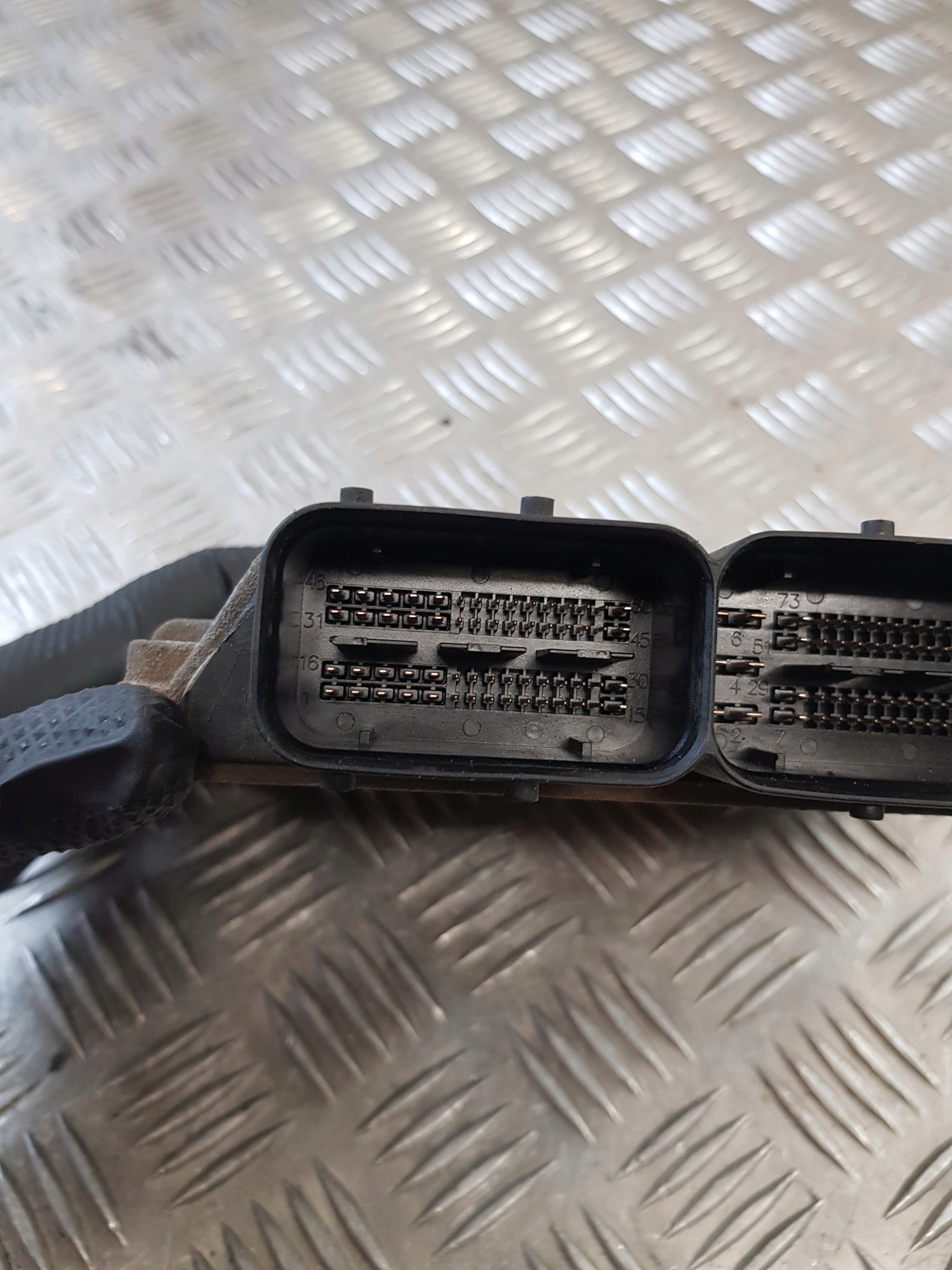 control unit of the engine 55202542CW OPEL ASTRA H 1.3CDTI 07R