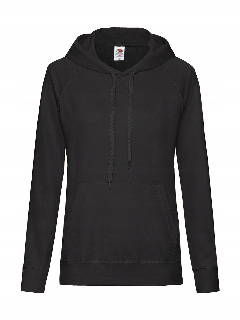 

Lekka Bluza Kaptur Fruit Of The Loom Xs Black