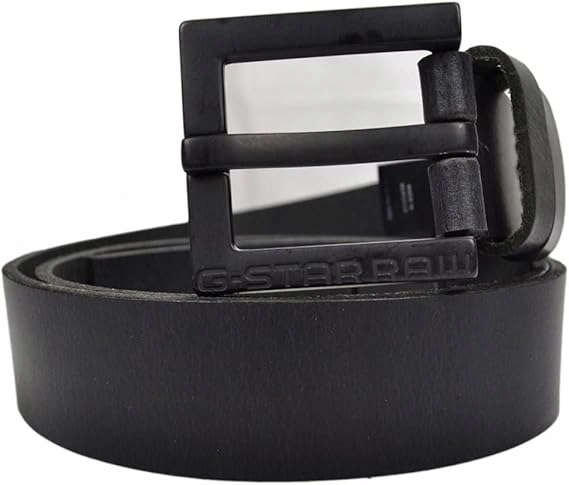 G-star Raw Kožený Opasek Černý Pánský 70 Jgg