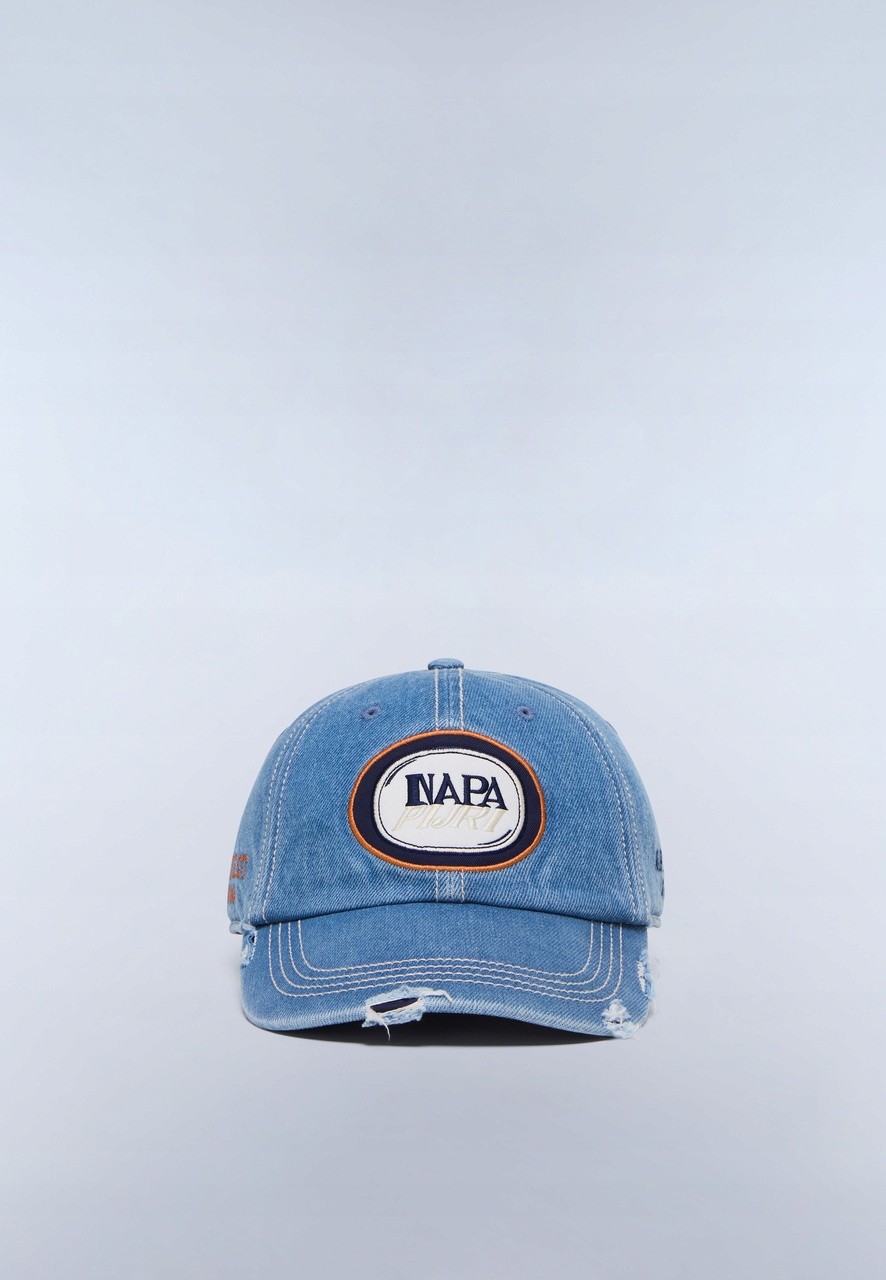 Napapijri Kšiltovka Prism NA4IBF Denim Ligh Blue