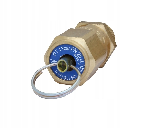 

Zawór bezpieczeństwa do sprężarki 11 bar 3/8 z