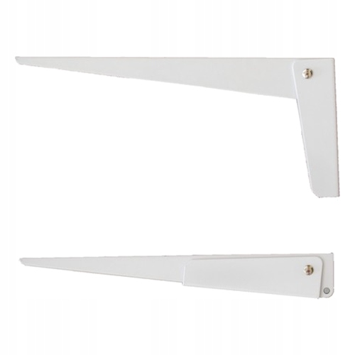 

Wspornik składany biały 400x160 WSN400