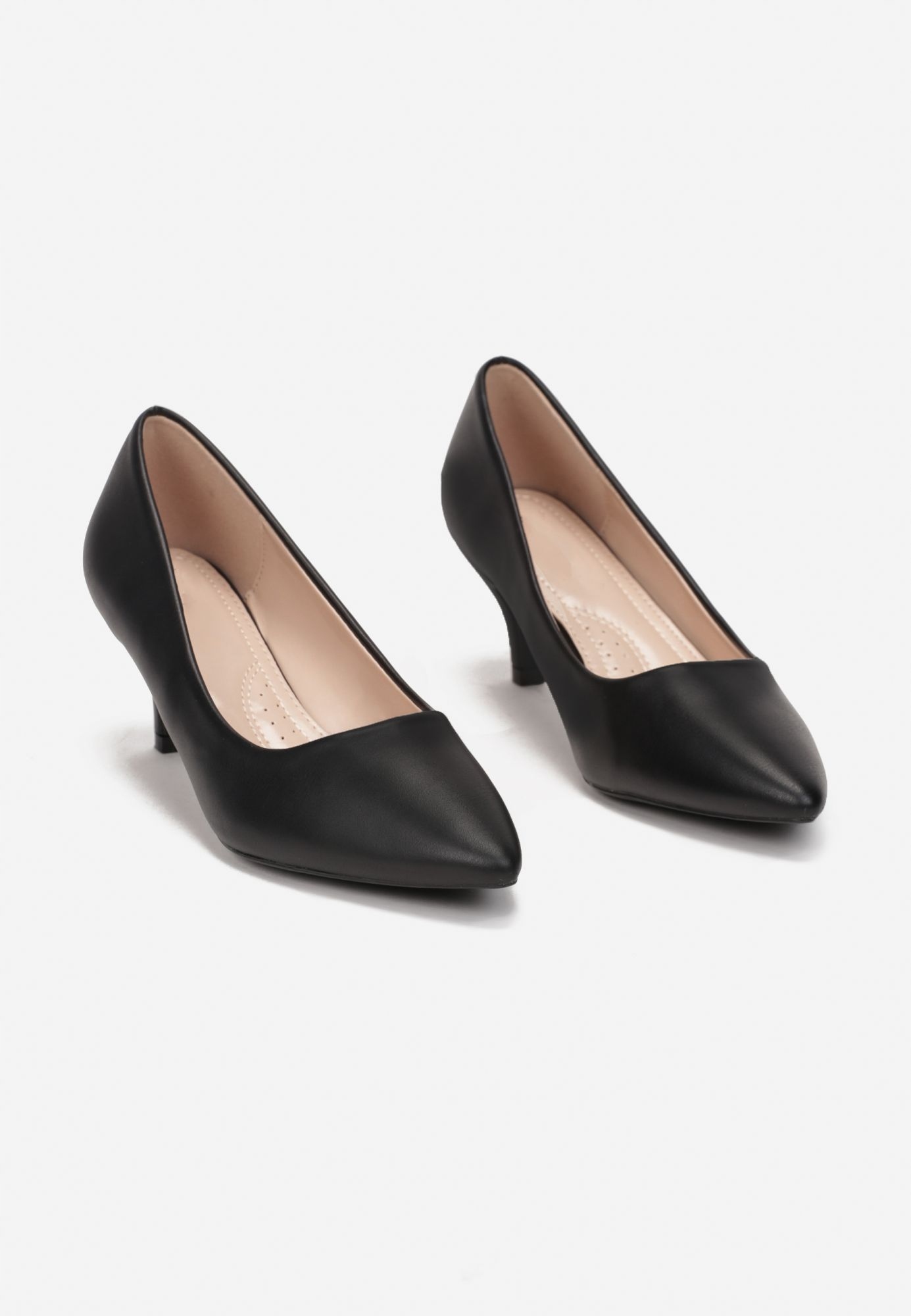 

Renee Czarne Czółenka damska 37 Ekoskóra Szpilka