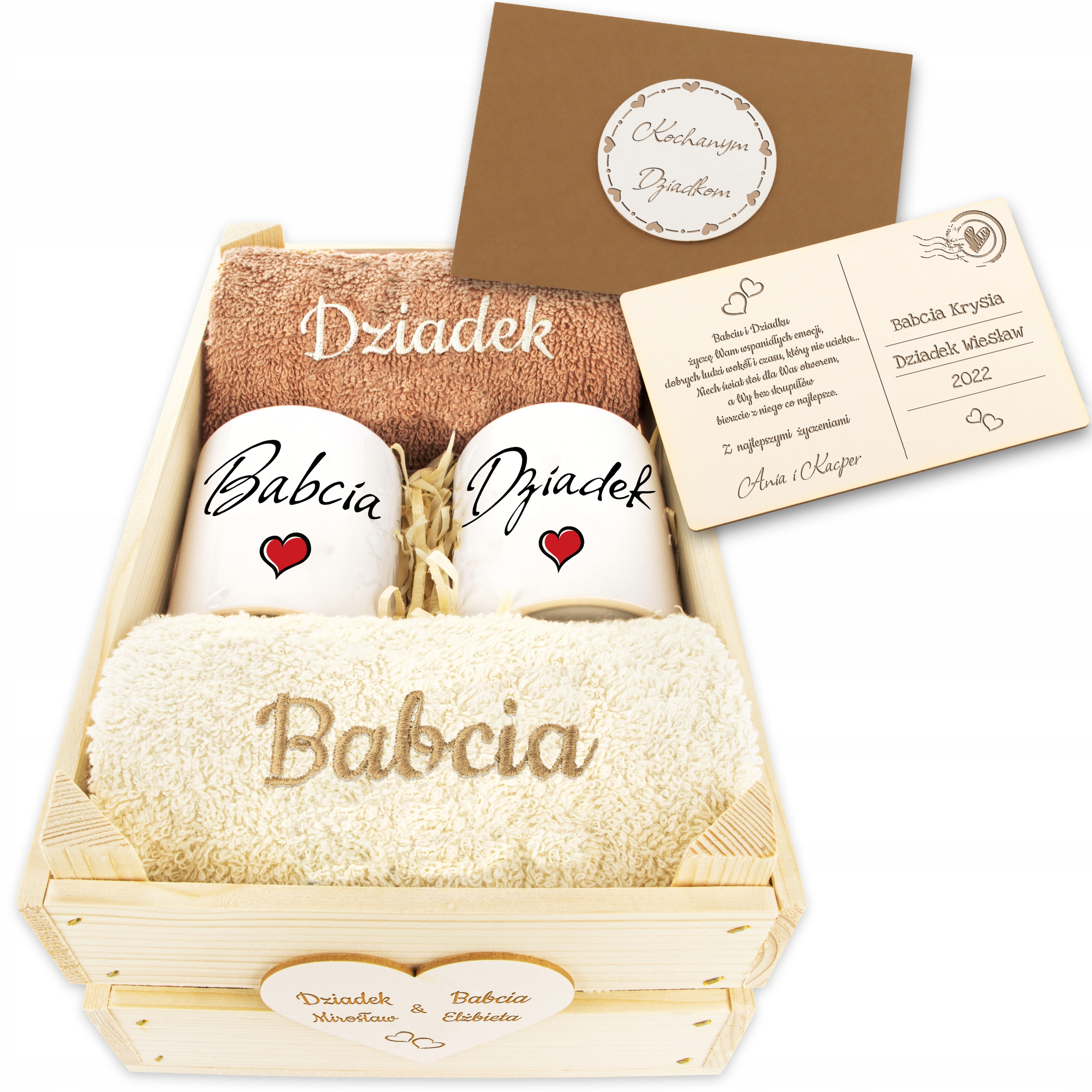 

Na Dzień Babci I Dziadka Ręczniki I Kubki
