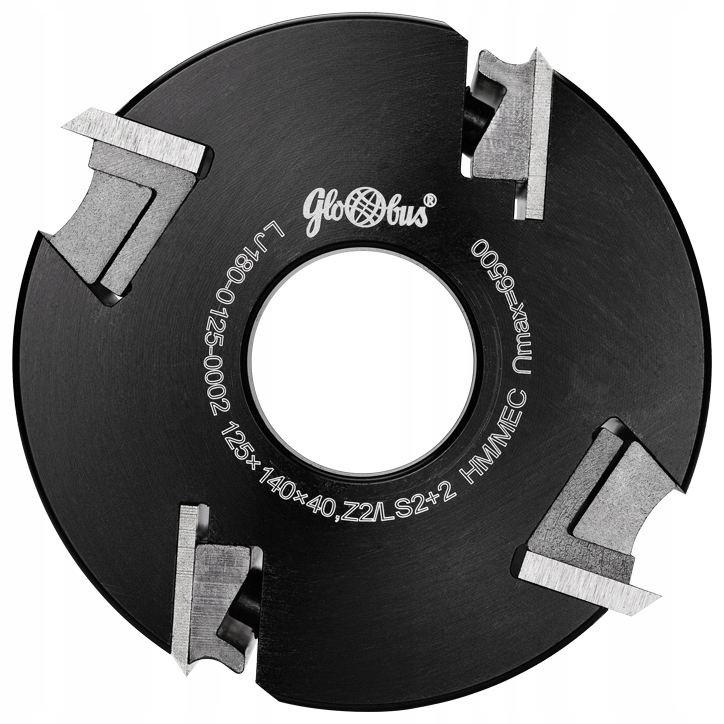 Głowica do zaokr. i fazow. 125x40x130 /2/2+2z Rodzaj frezu trzpieniowy
