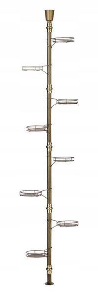 KWIETNIK ROZPOROWY STOJAK RURKOWY NA 8 DONICZEK