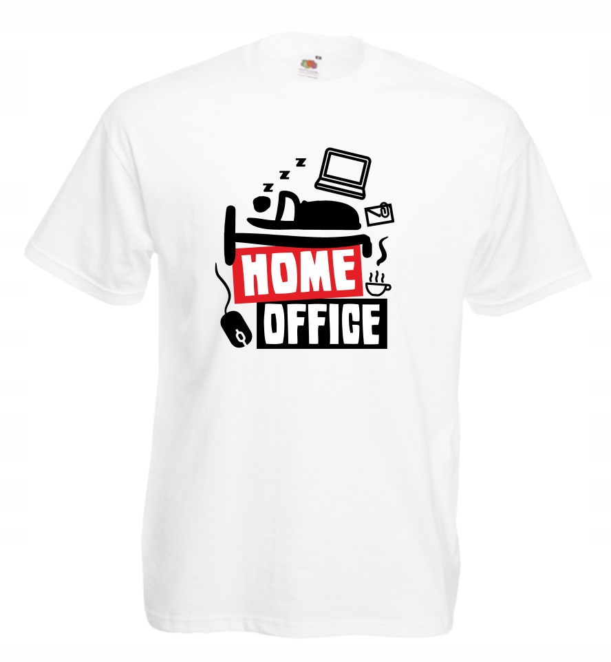 

Koszulka męska Home Office Praca Zdalna L