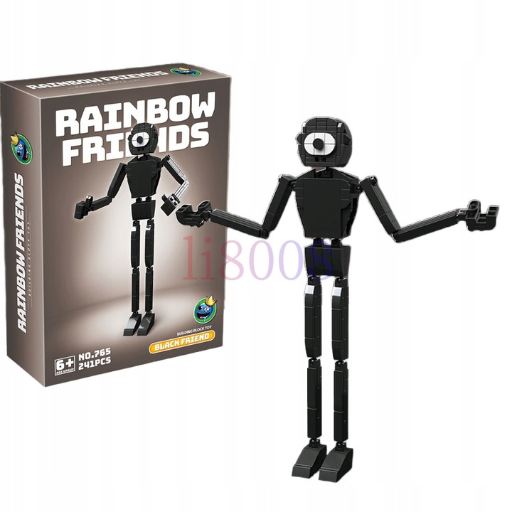 BLACK FRIEND RAINBOW FRIENDS FIGURKA Z KLOCKÓW /QG765