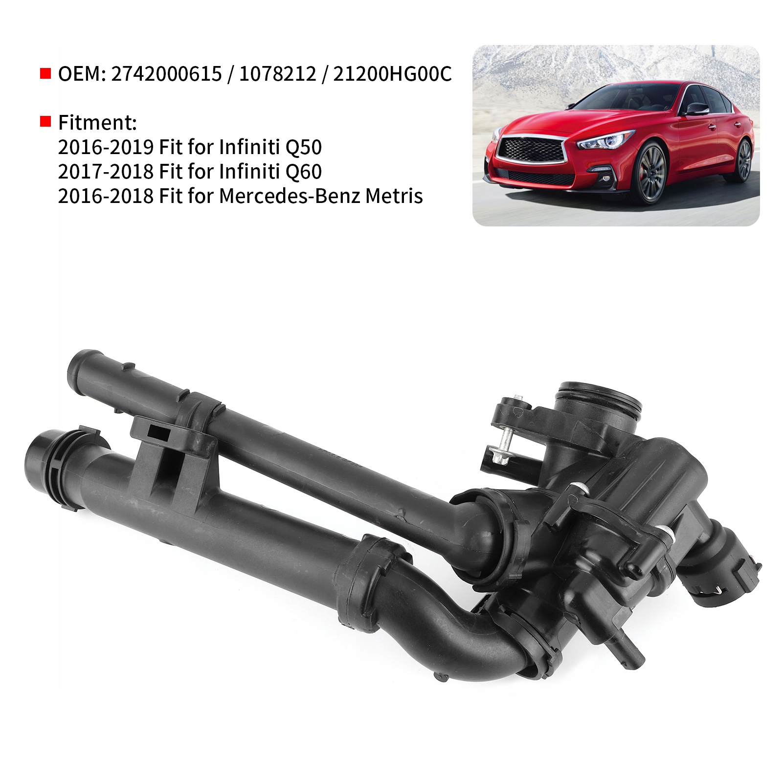 Termostat płynu chłodzącego silnika 2742000615 EAN (GTIN) 4048238327205