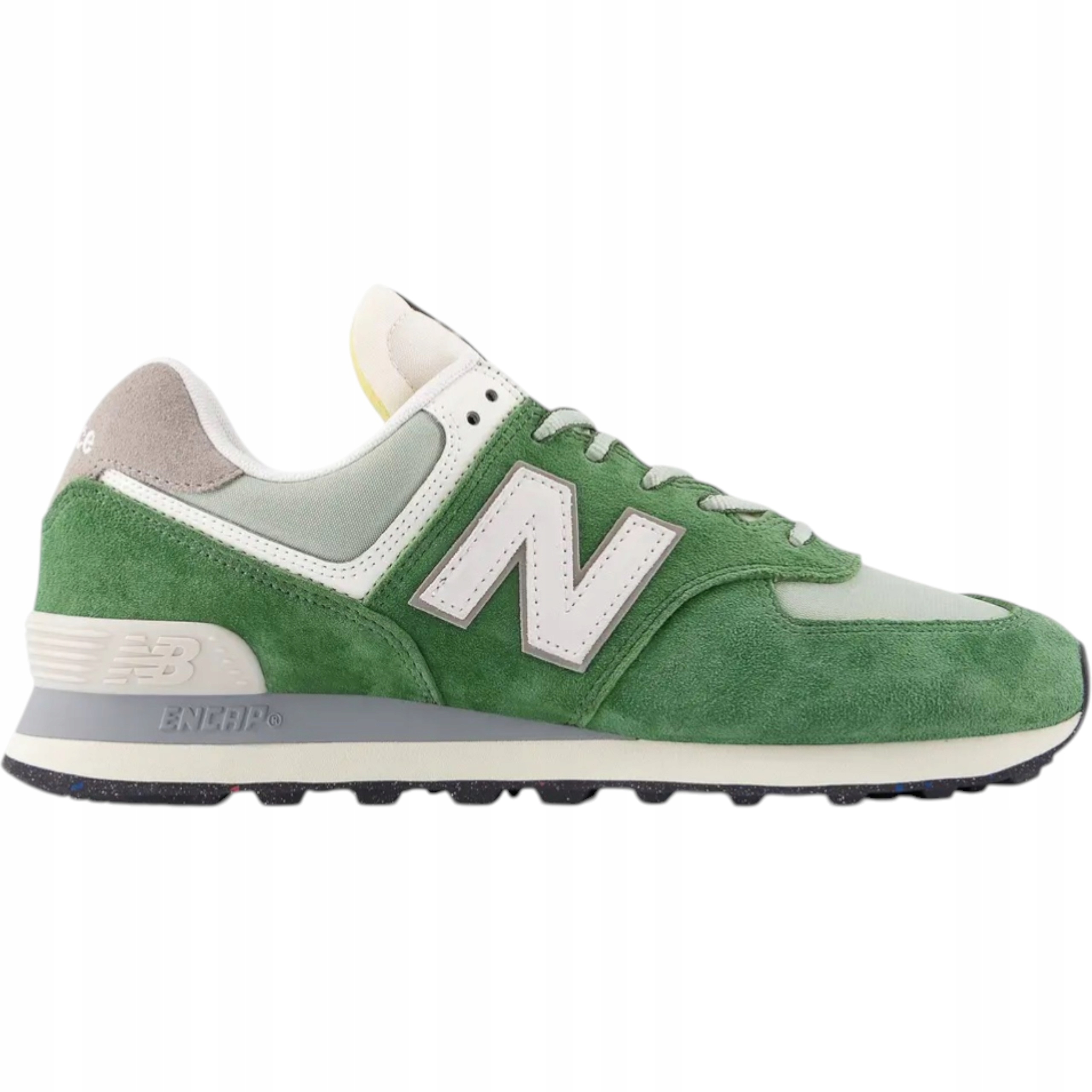 Unisexové boty New Balance 574 U574GRE zelené semišové streetwear 41.5