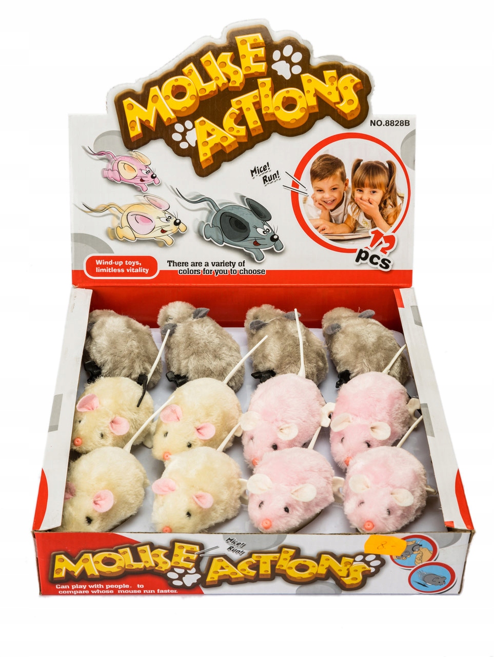 MYSZ NAKRĘCANA MYSZKA ZABAWKA DLA DZIECI KOTA Marka inna