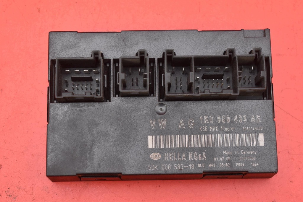 Unité commande confort 1K0959433AK SEAT ALTEA 1 et 1.9 TDI 105 KM 04-09