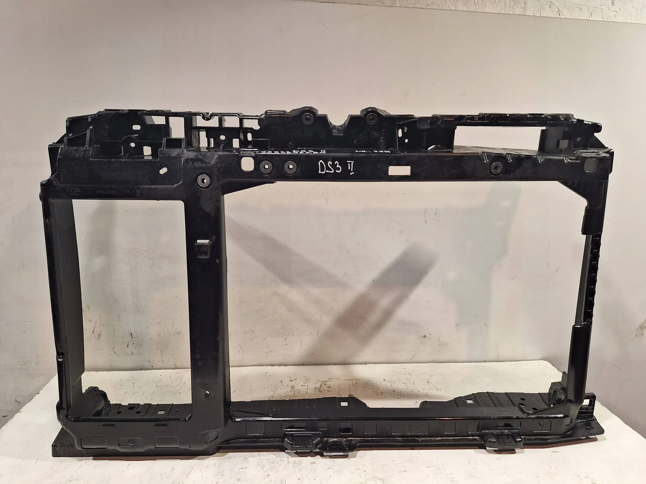 support panel for radiators pillar 9848028180 Citroen DS3 Crossback 1.2 THP 130KM 19