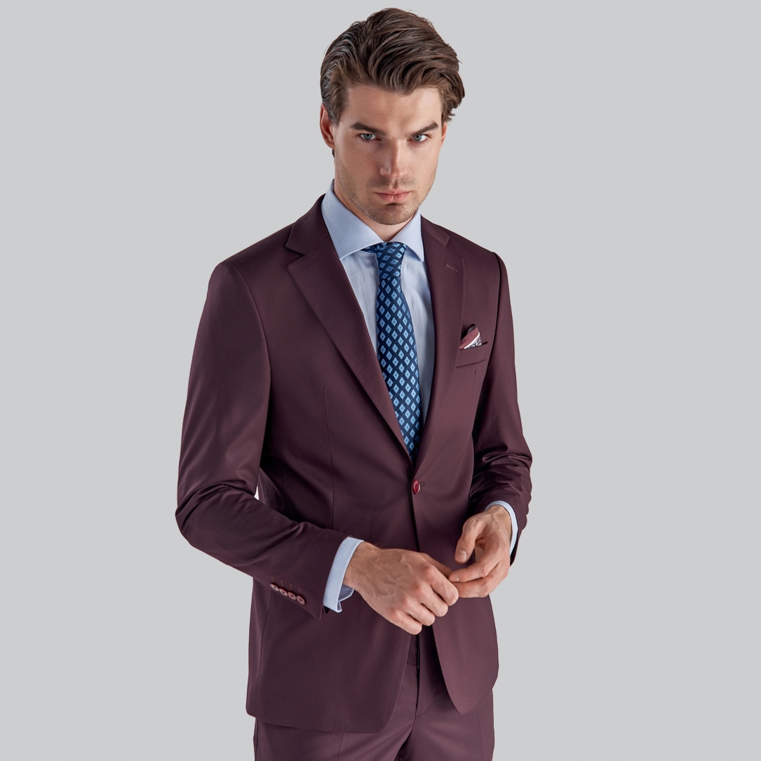 Bordó sako pro muže Pako Lorente 176/58