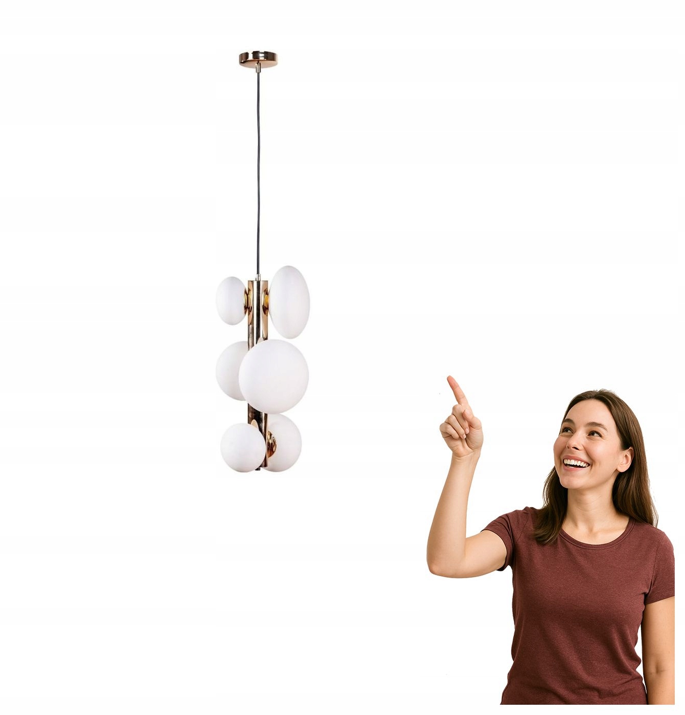 Závesná lampa Omi 1195 Zuma Line